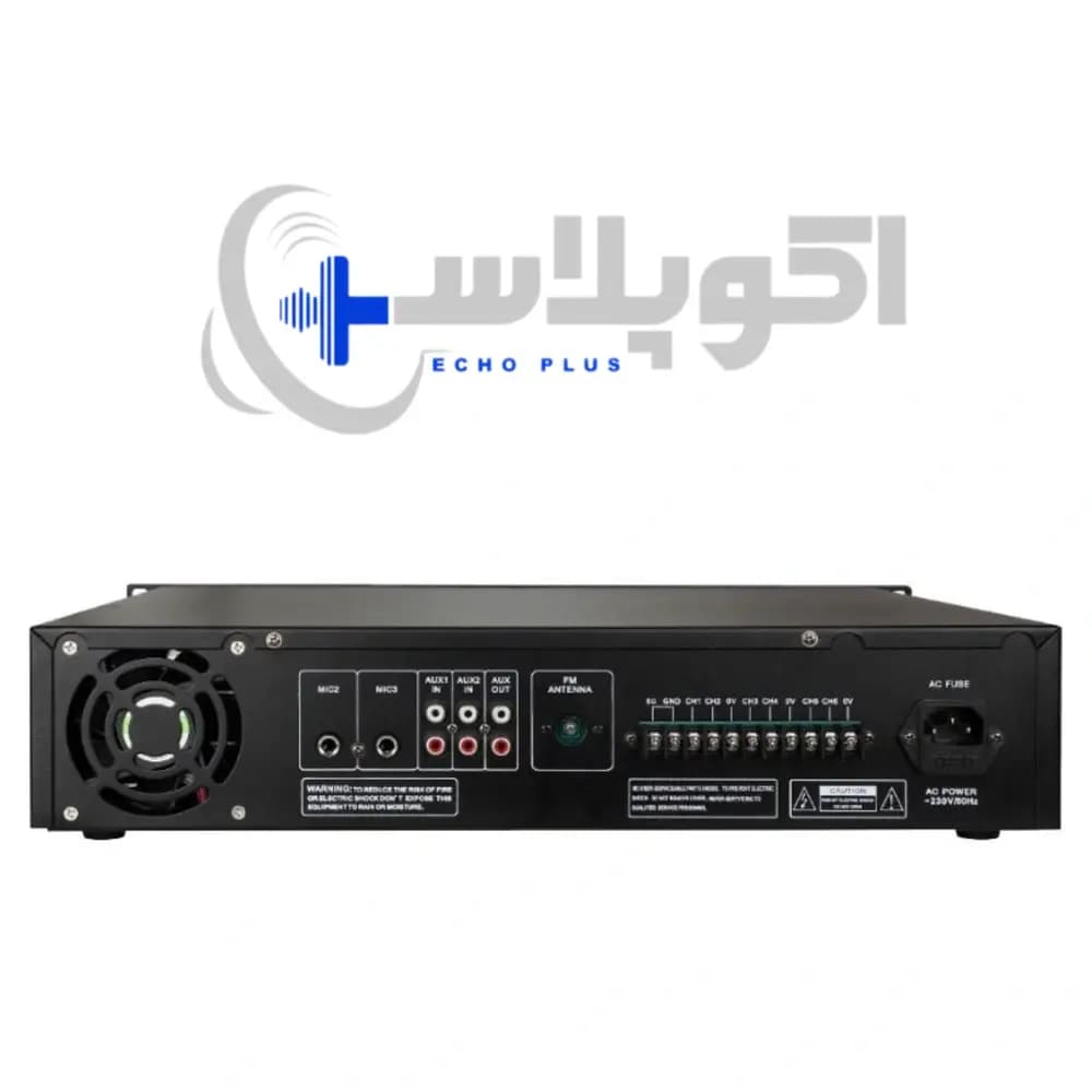 آمپلی فایر ام پرو مدل PV-6260 +گارانتی اکوپلاس — تصویر ۴