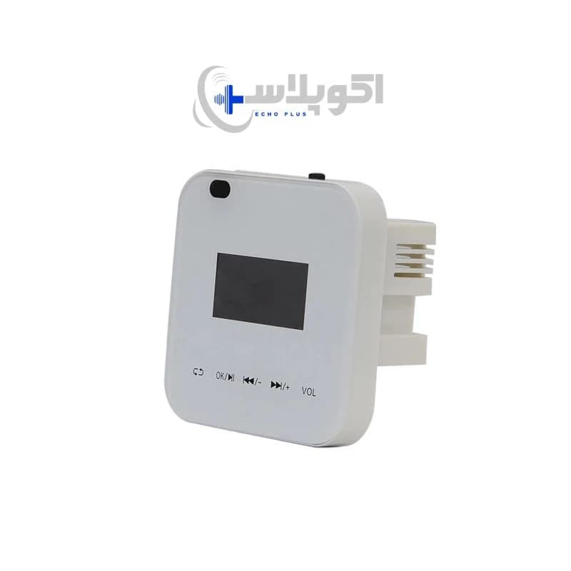موزیک پلیر بلوتوثی دیواری مدل mp86 | تاچ پنل صوتی و لمسی — تصویر ۲