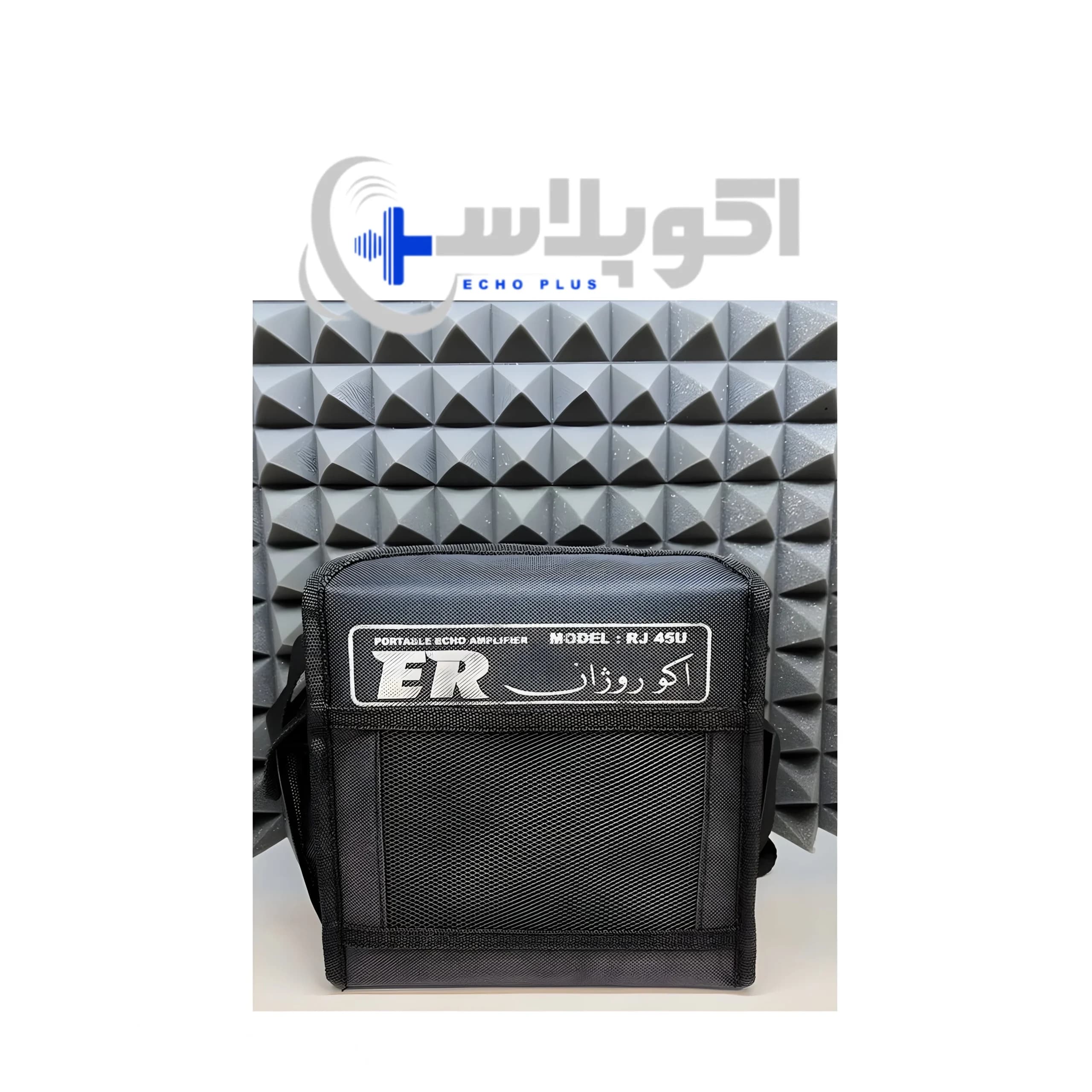 آمپلی فایر مدل RJ45 چوبی و دارای پورت usb :اکو همراه شارژی روژان