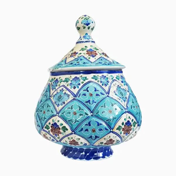 قندان میناکاری طرح دیزی — تصویر ۵