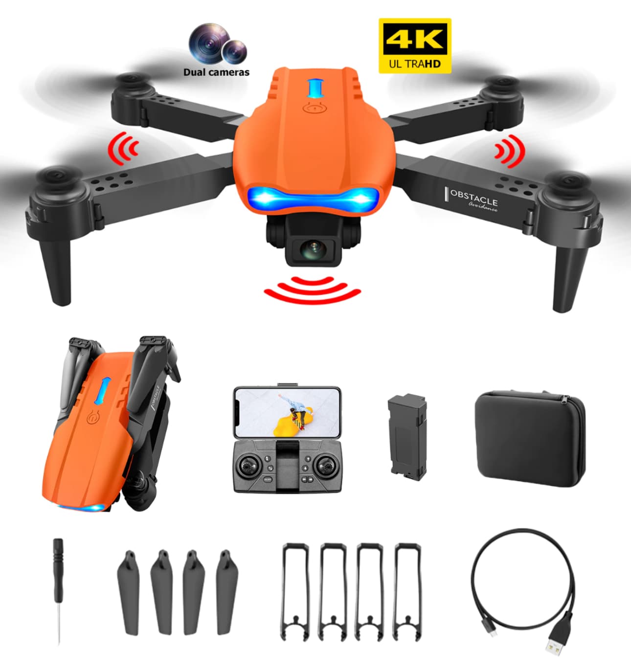 کوادکوپتر E99 uav — تصویر ۴