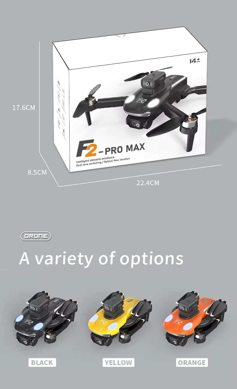 کوادکوپتر f2 pro max — تصویر ۴