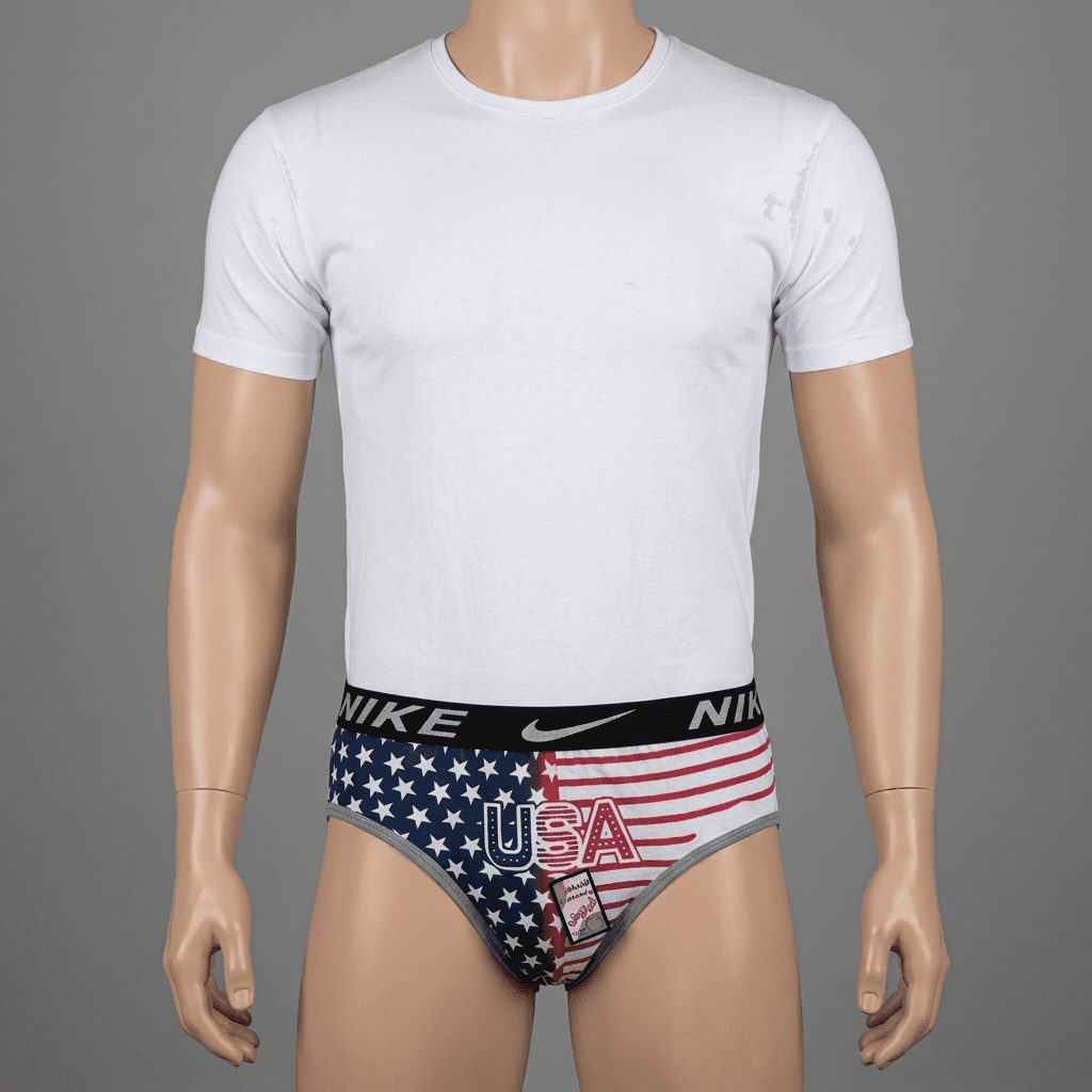 شورت مردانه اسلیپ طرح‌ USA — تصویر ۵