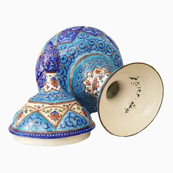 شکلات خوری میناکاری 23 سانتی — تصویر ۳