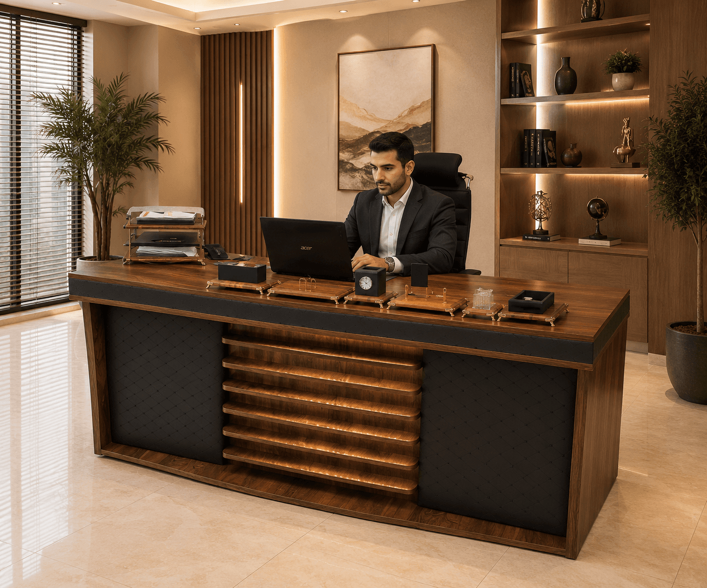 میز مدیریتی مدل OD700 همراه ال