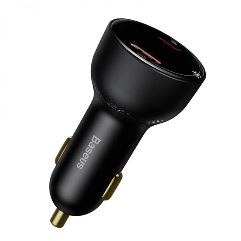 شارژر فندکی فست شارژ خودرو BASEUS مدل CCZX-01 دو پورت 100 وات