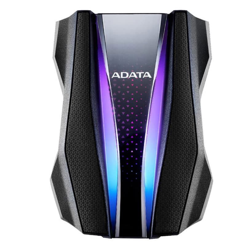 هارد اکسترنال یک ترا بایت adata HD770G با نورپردازی rgb — تصویر ۷