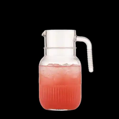 پارچ شیشه ای شیاردار 1.5L لیمون 2299