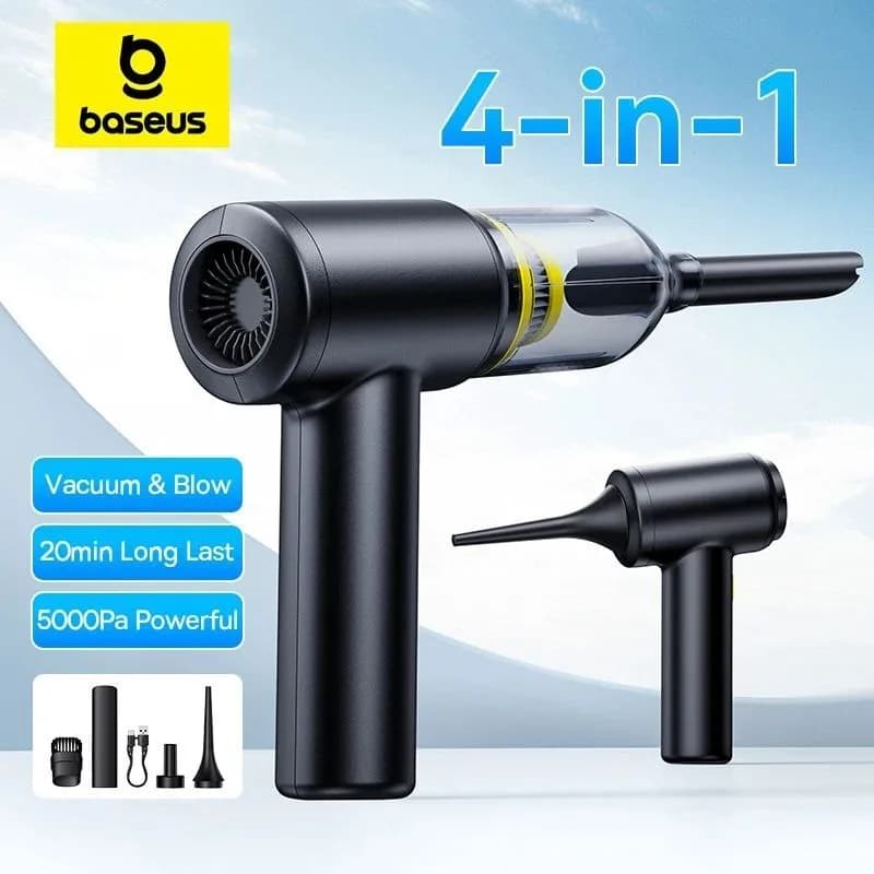 جارو شارژی ماشین BASEUS مدل C30476600121 — تصویر ۳