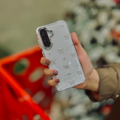 قاب شفاف پاپیون براق سامسونگ