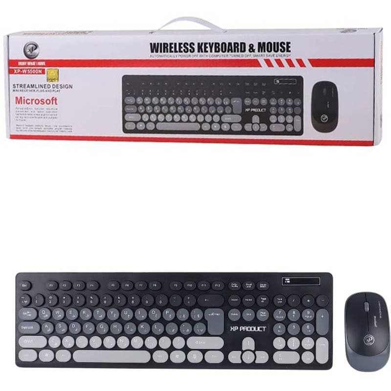 کیبورد و موس بی سیم ایکس پی پروداکت XP-W5500N