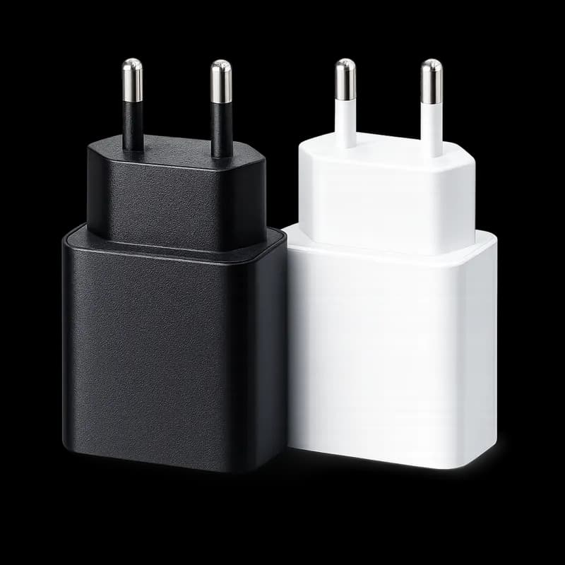 شارژر دیواری اورجینال ایسوس ۲ آمپر USB-A | ۱۰ وات، سفید و مشکی — تصویر ۲