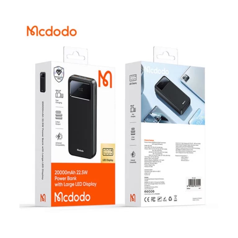 پاوربانک 20 هزار مکدودو Mcdodo مدل 4230 — تصویر ۲