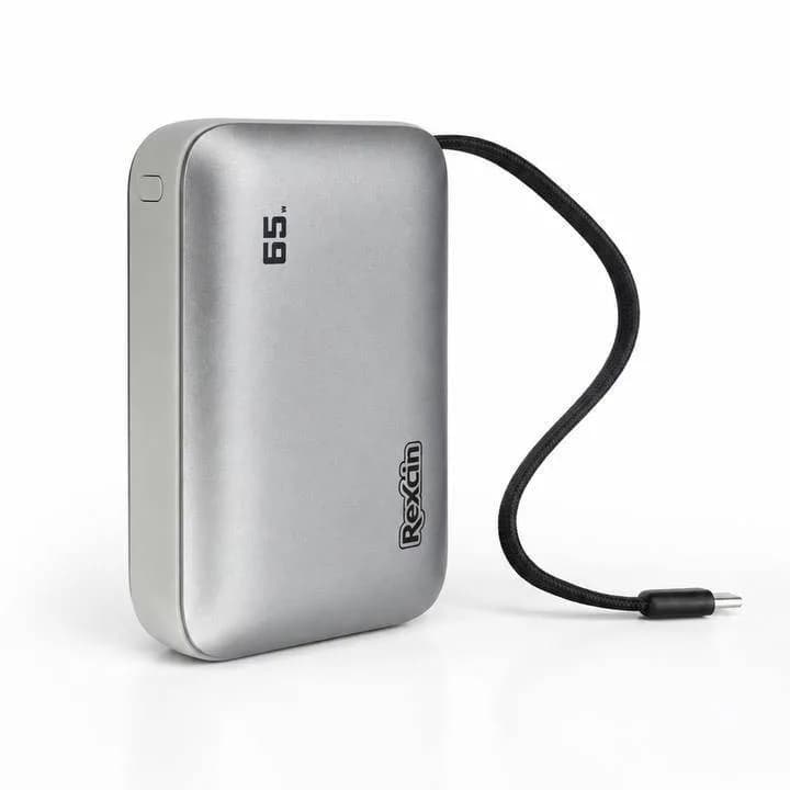 پاوربانک 65 وات REXCIN مدل REX-P21 ظرفیت 20000 میلی آمپر ساعت — تصویر ۳