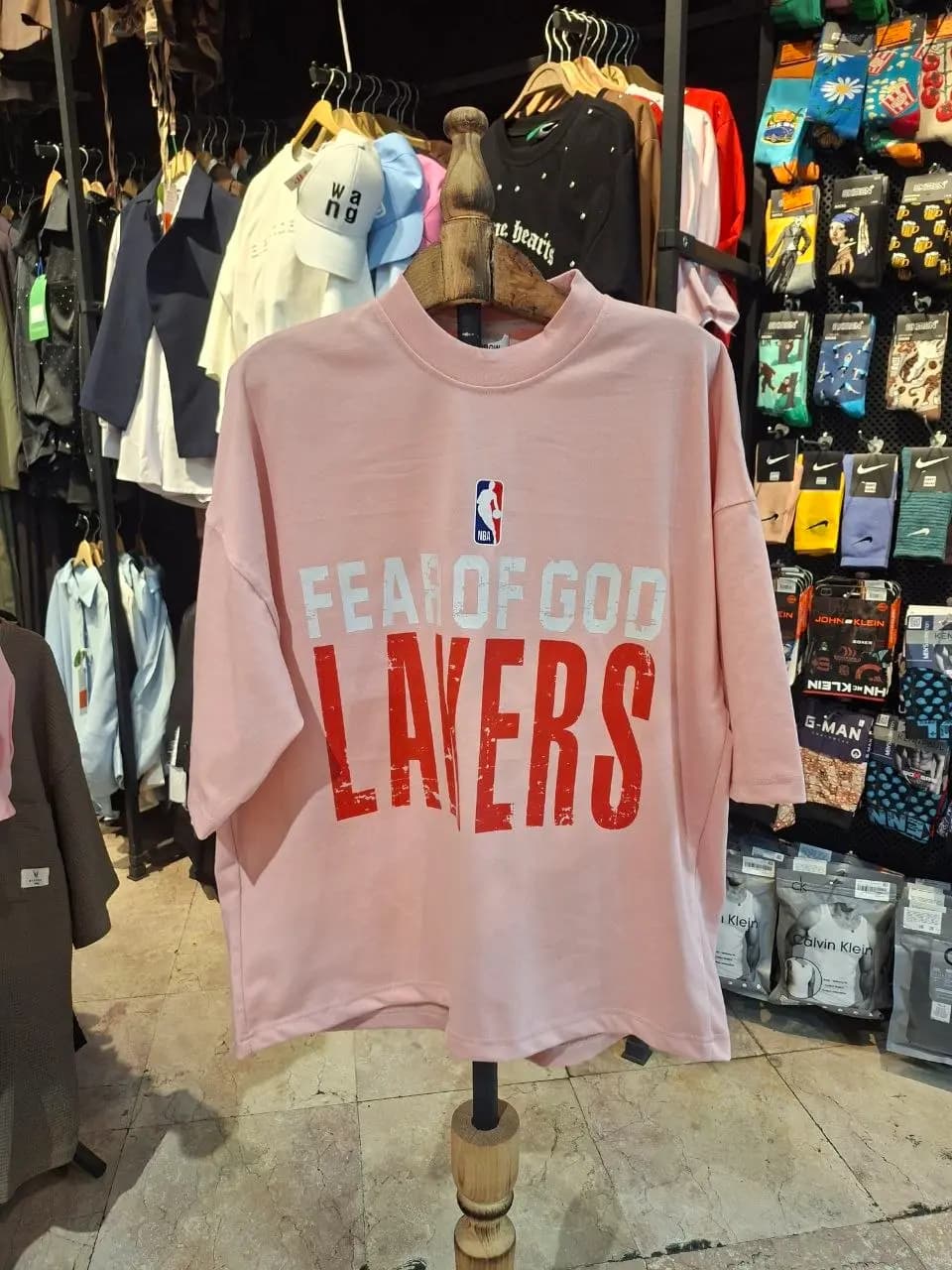 تيشرت پارچه اي ماکان LAKERS — تصویر ۱۱