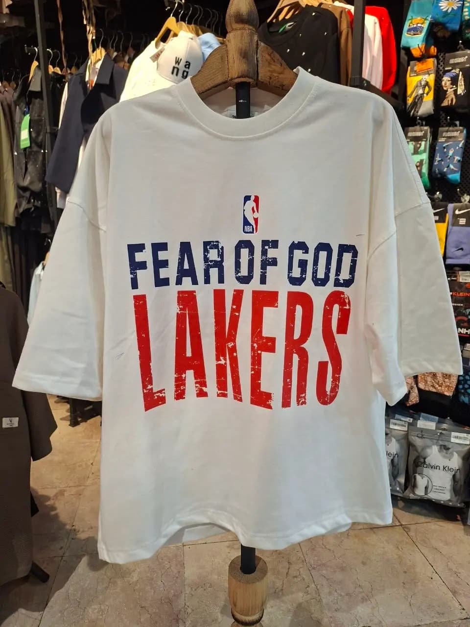 تيشرت پارچه اي ماکان LAKERS — تصویر ۸