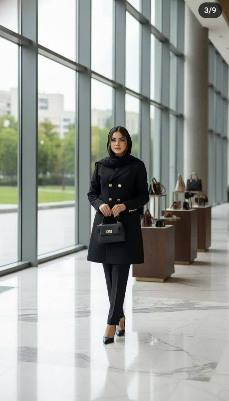 مانتو و شلوار اداری و مجلسی مازراتی؛ مزوندوز و باکیفیت تضمینی — تصویر ۸