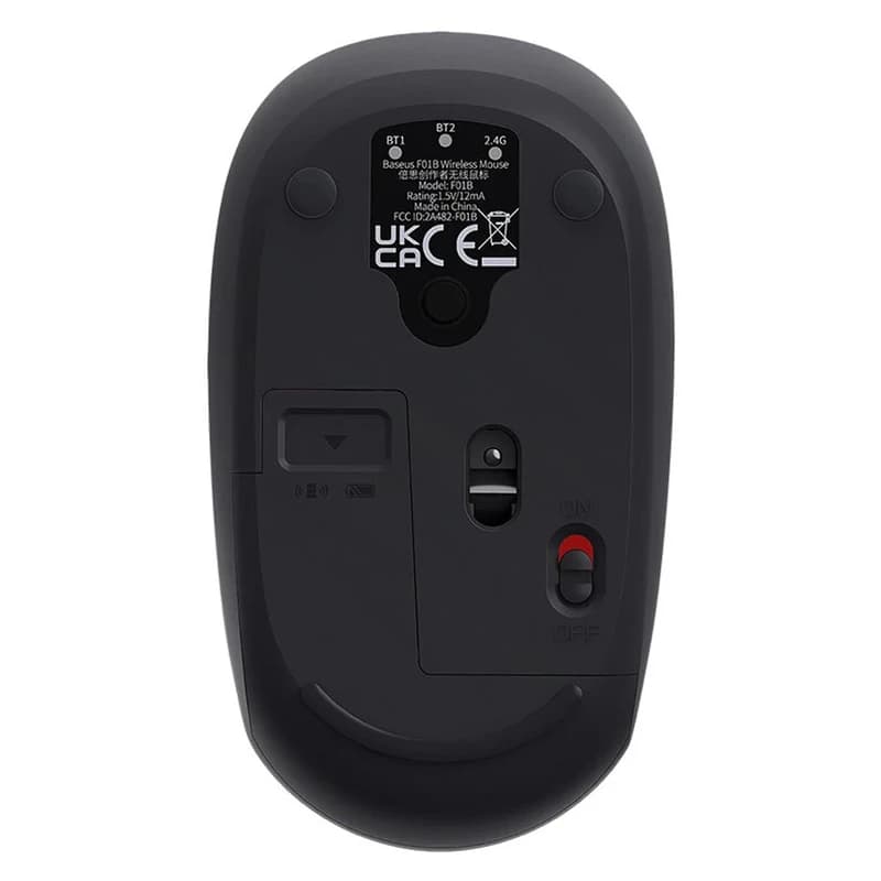 ماوس بی سیم BASEUS مدل F01B Tri-Mode — تصویر ۴