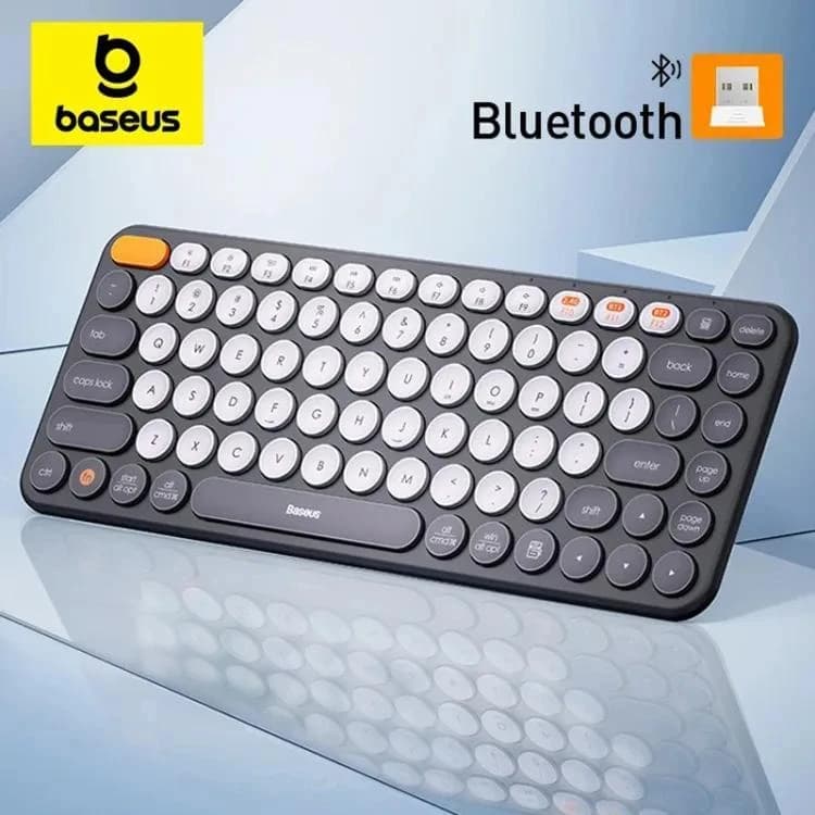 کیبورد بی سیم BASEUS مدل TRI-MODE K01A — تصویر ۷