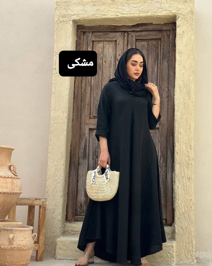 مانتو پیراهنی بلند ساحلی سوپرکلوش؛ آزاد، خاص و خنک برای روزهای — تصویر ۶