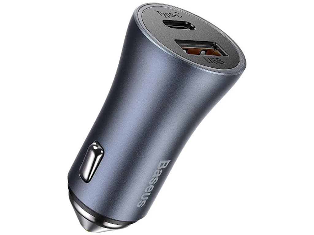 شارژر فندکی 40 وات BASEUS مدل TZCCJD-0G به همراه کابل USB-C — تصویر ۹