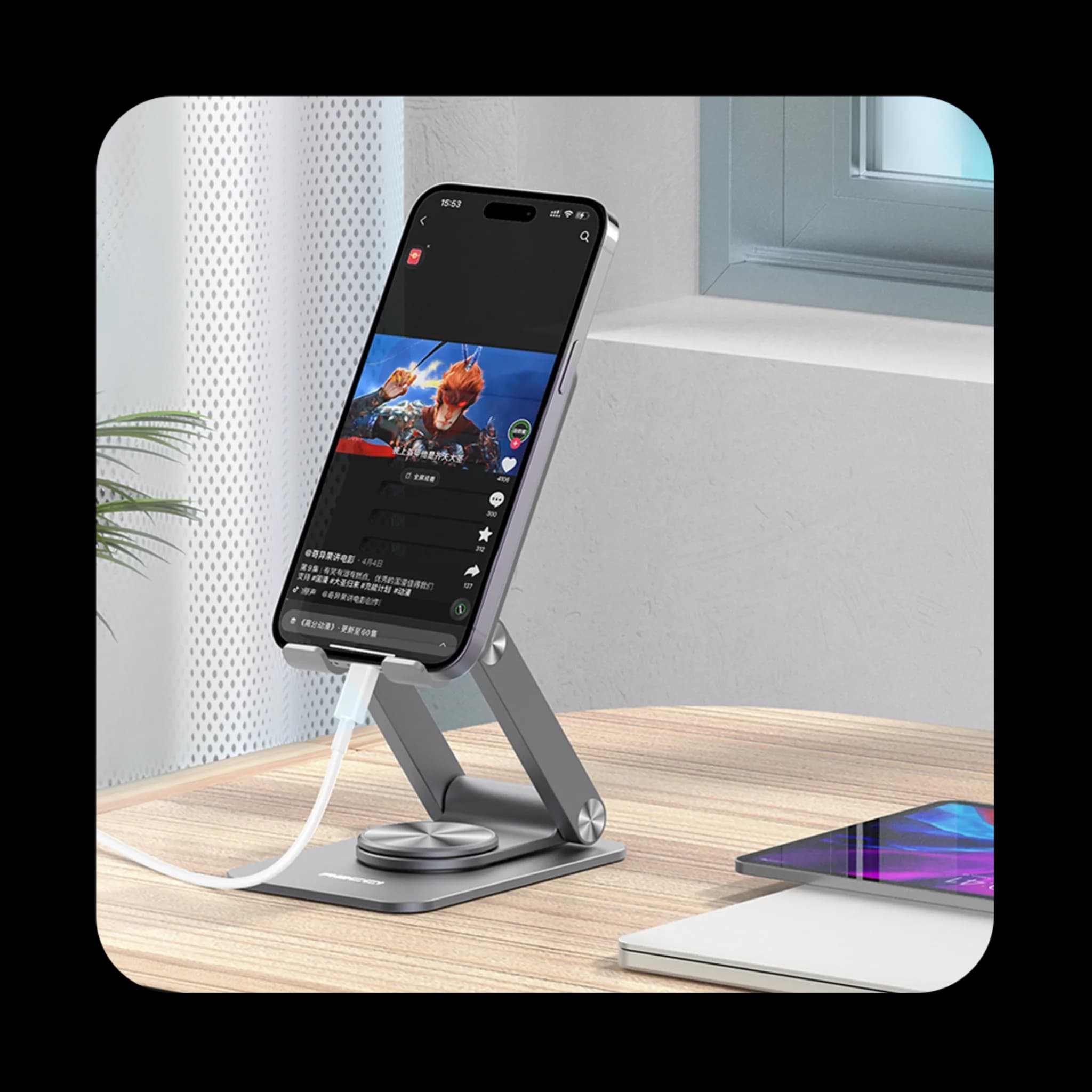 پایه نگهدارنده رومیزی موبایل RECCI مدل RHO-M15 — تصویر ۴