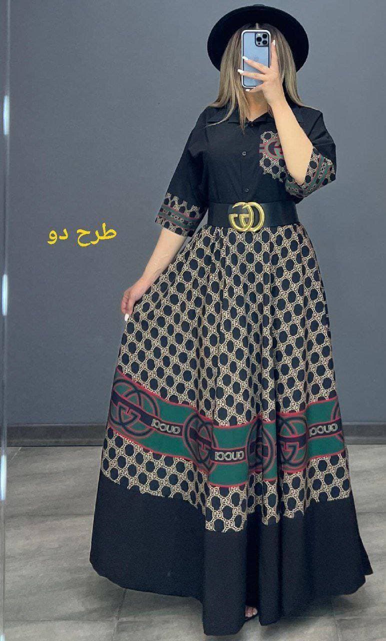 ست سه‌تیکه زنانه بوگاتی شومیز دامن کمربند فری‌سایز تا ۴۸ — تصویر ۴