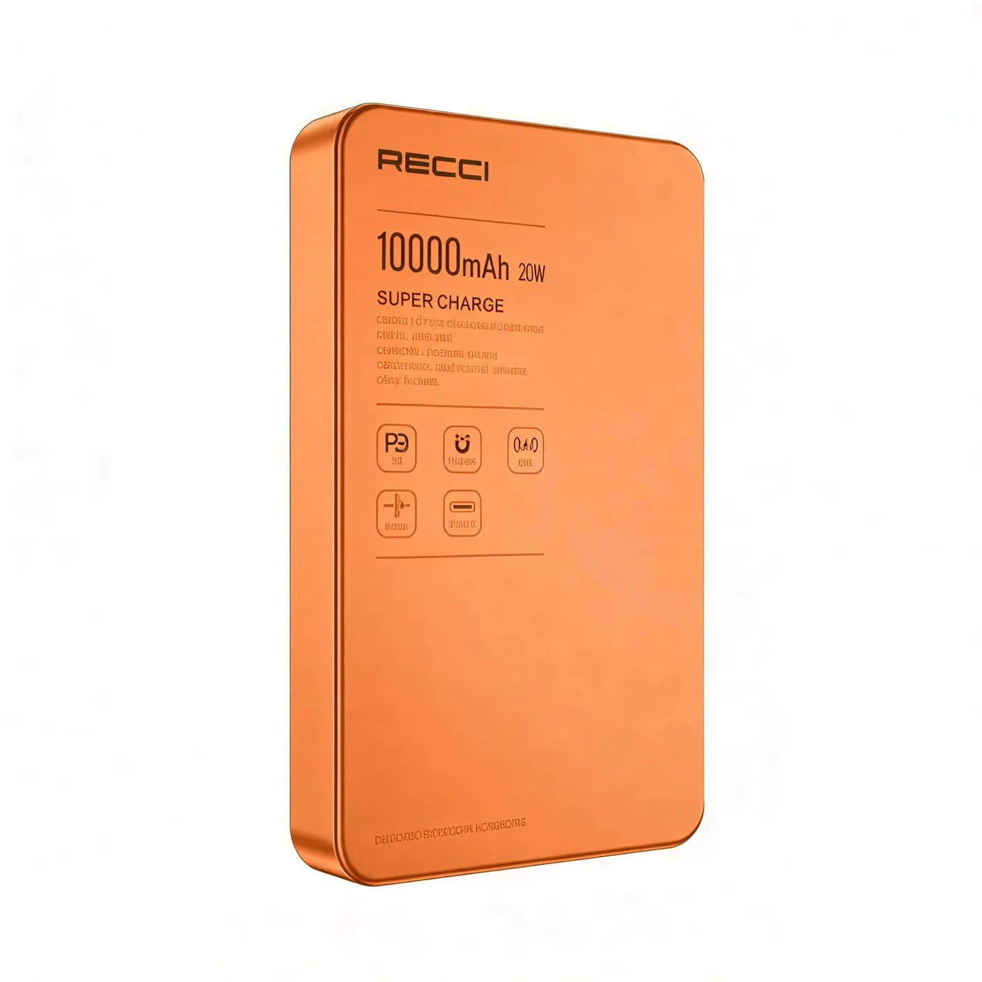 پاوربانک بی سیم 20 وات RECCI مدل RPB-W36 ظرفیت 10000 میلیآمپر ساعت — تصویر ۳