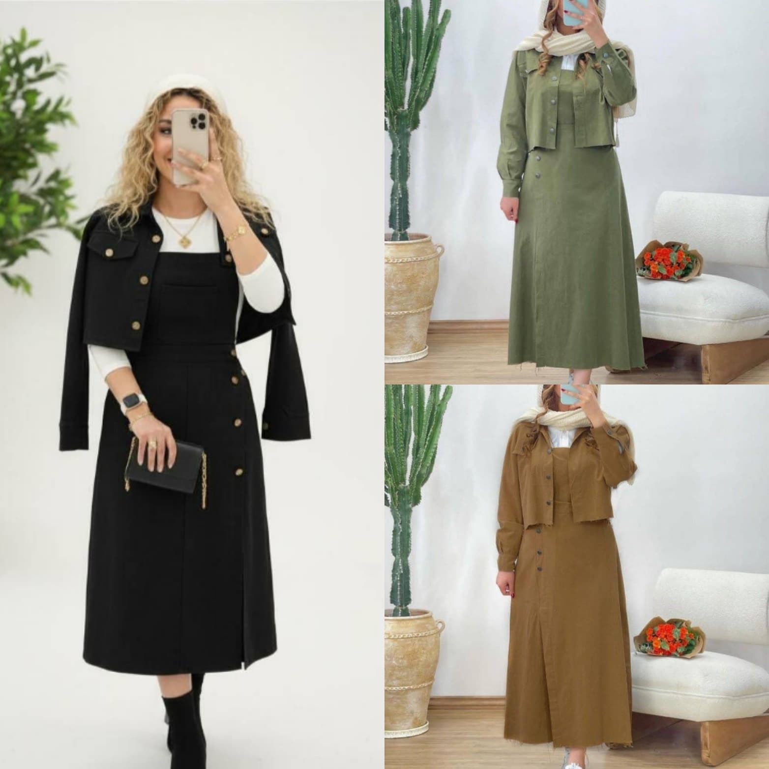 بیلر و کت زنانه کتان کش اعلا با تن‌خور عالی — تصویر ۹
