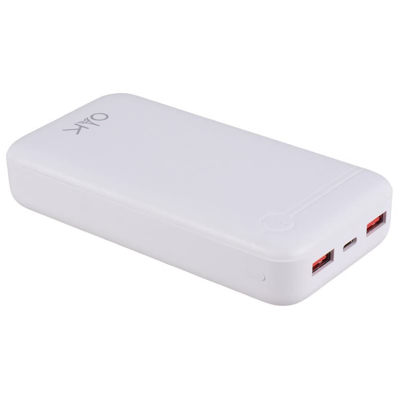 پاور بانک فست شارژ 20000 OAK PB20 QC PD 20W — تصویر ۲