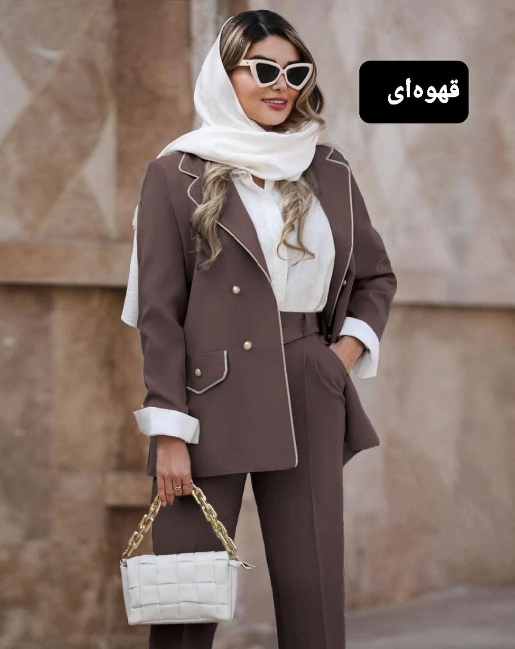 کت و شلوار مجلسی مازاراتی زنانه — تصویر ۸
