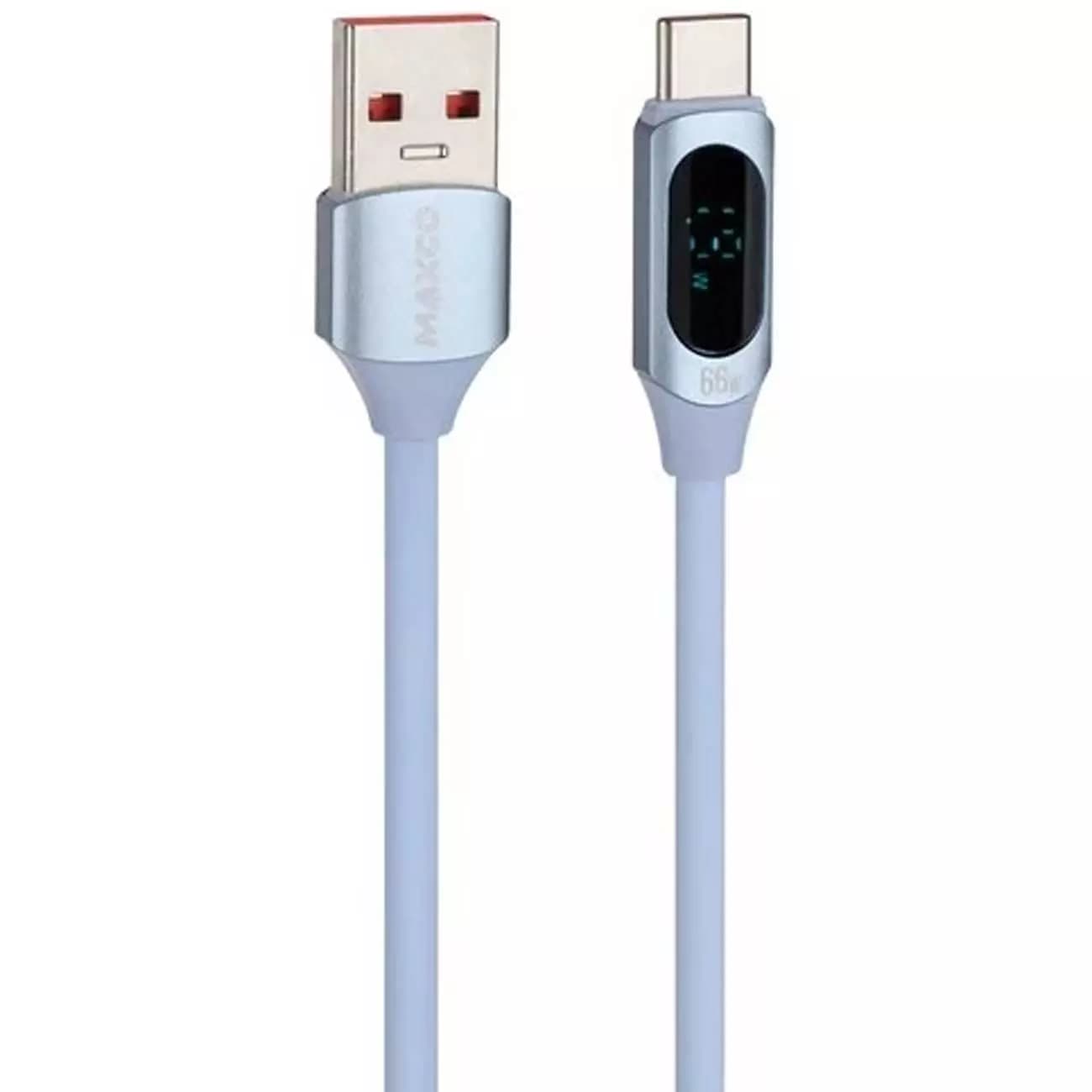 کابل فست شارژ تایپ سی 66 وات 1.2 متری MAXCO مدل MS05C — تصویر ۴