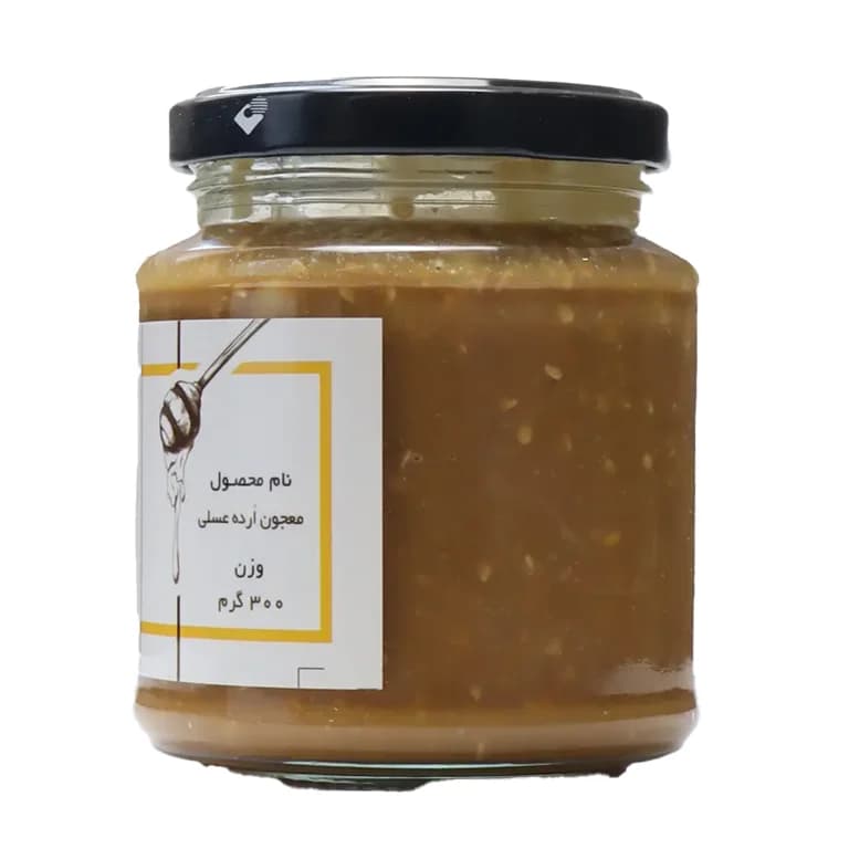 معجون اَرده عسلی 300 گرمی — تصویر ۴