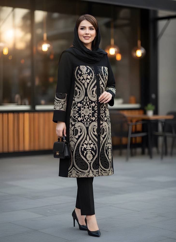 مانتو کتی زنانه بازه اول کد 0302