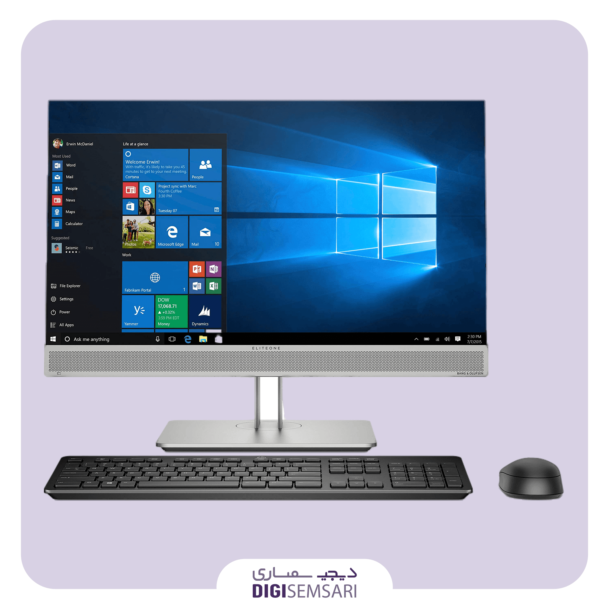 کامپیوتر های یکپارچه (all in one) استوک HP مدل EliteOne 800 G5