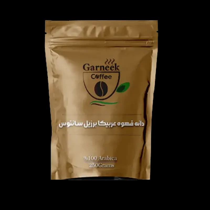 دانه قهوه عربیکا برزیل سانتوس — تصویر ۴