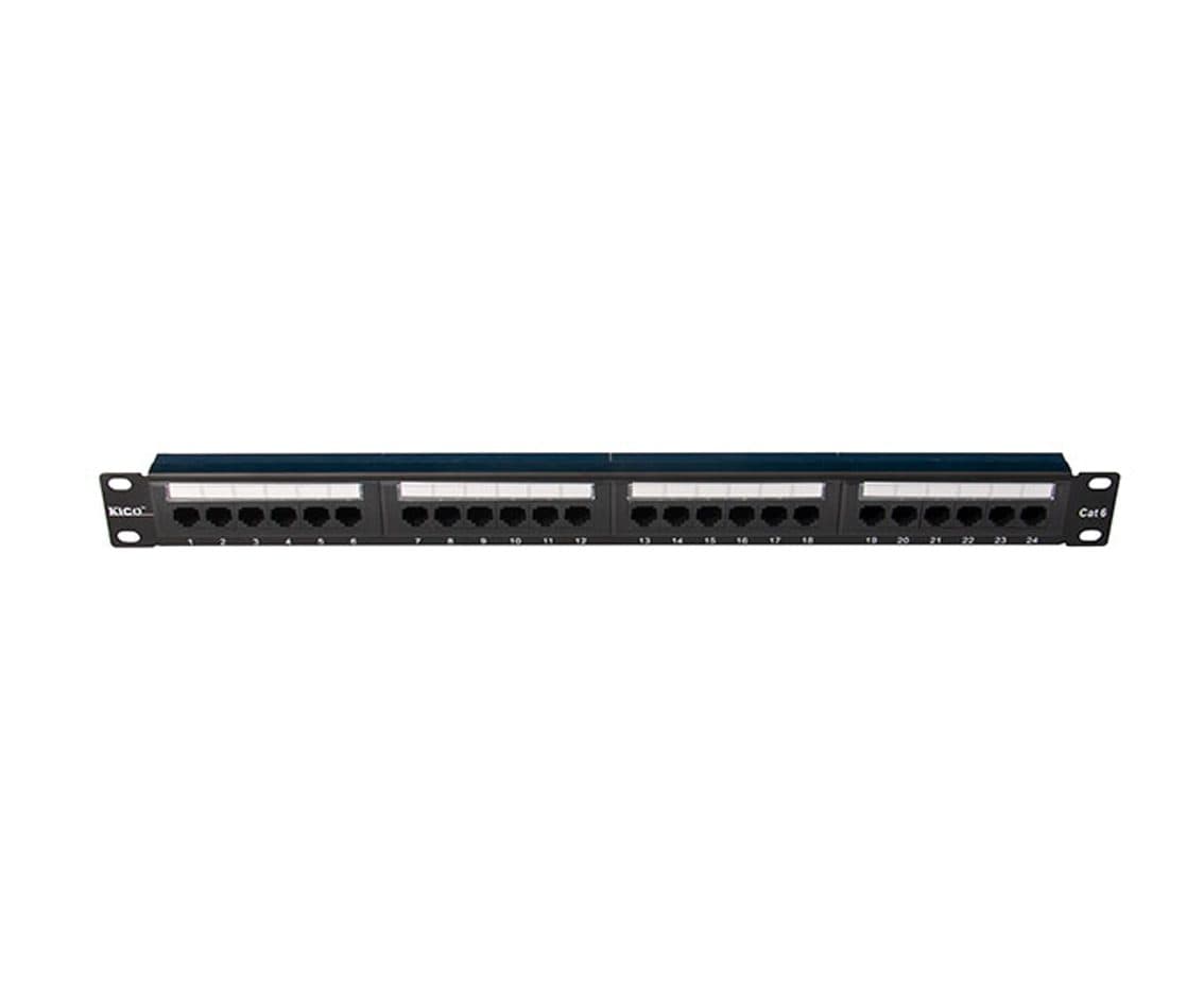 پچ پنل 24 پورت کیکو patch panel Kico Cat 6 UTP — تصویر ۴