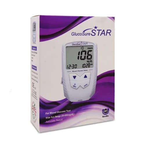 دستگاه قند خون گلوکوشور استار GlucoSure Star — تصویر ۲