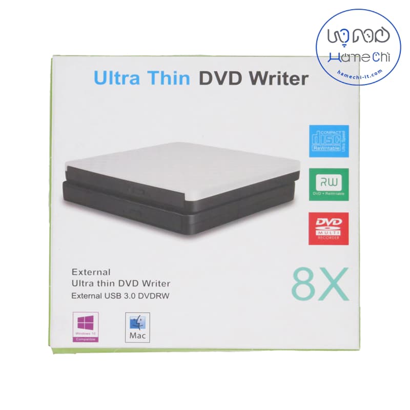 درایو نوری اکسترنال USB 3.0 مدل ECD829 | نازک و پرسرعت | گارانتی ۱۲ ماهه - همه چی ای تی — تصویر ۷