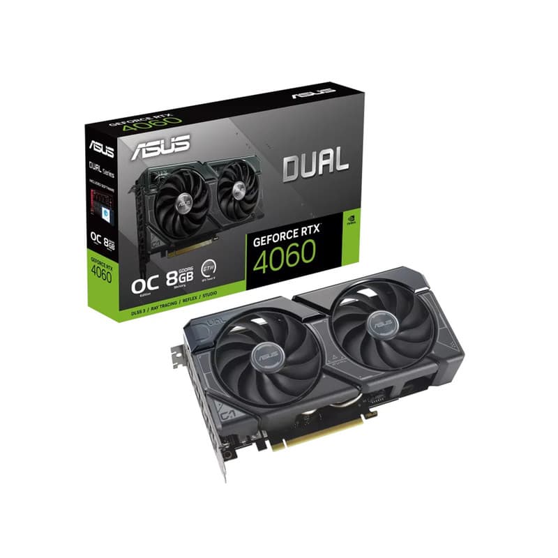 کارت گرافیک کارکرده ایسوس Asus Dual GeForce RTX™ 4060 OC Edition 8GB GDDR6 — تصویر ۸
