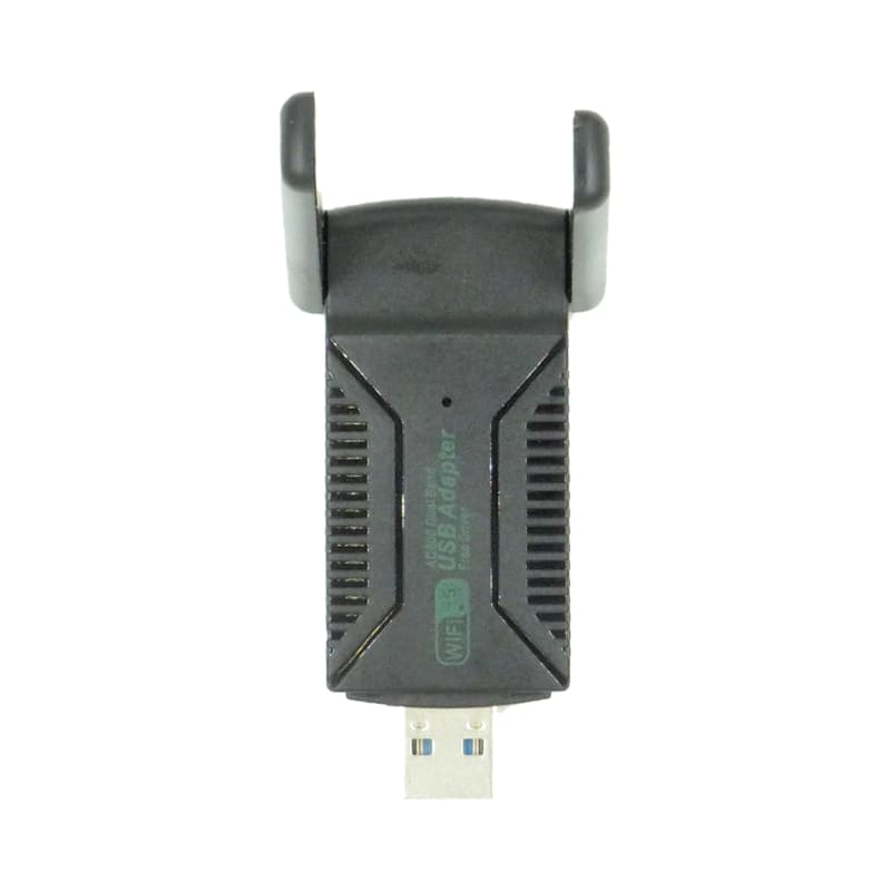 دانگل وای‌فای USB دوبانده مدل WF-600 | سرعت ۱۳۰۰ مگابیت | گارانتی ۱۲ ماهه