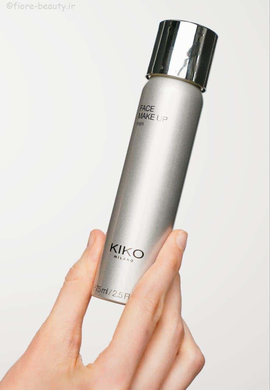 اسپری فیکس کننده آرایش بدون عطر کیکو میلانو Face Make up Fixer Kiko Milano — تصویر ۳