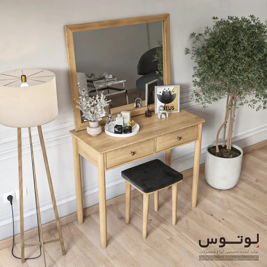 میز آرایش (مدل رایکا DT-4285) — تصویر ۳