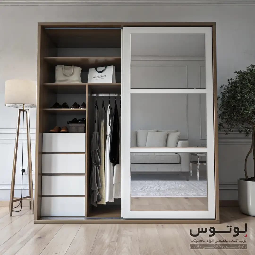 کمد ریلی (مدل آریسان CR-6395) — تصویر ۴