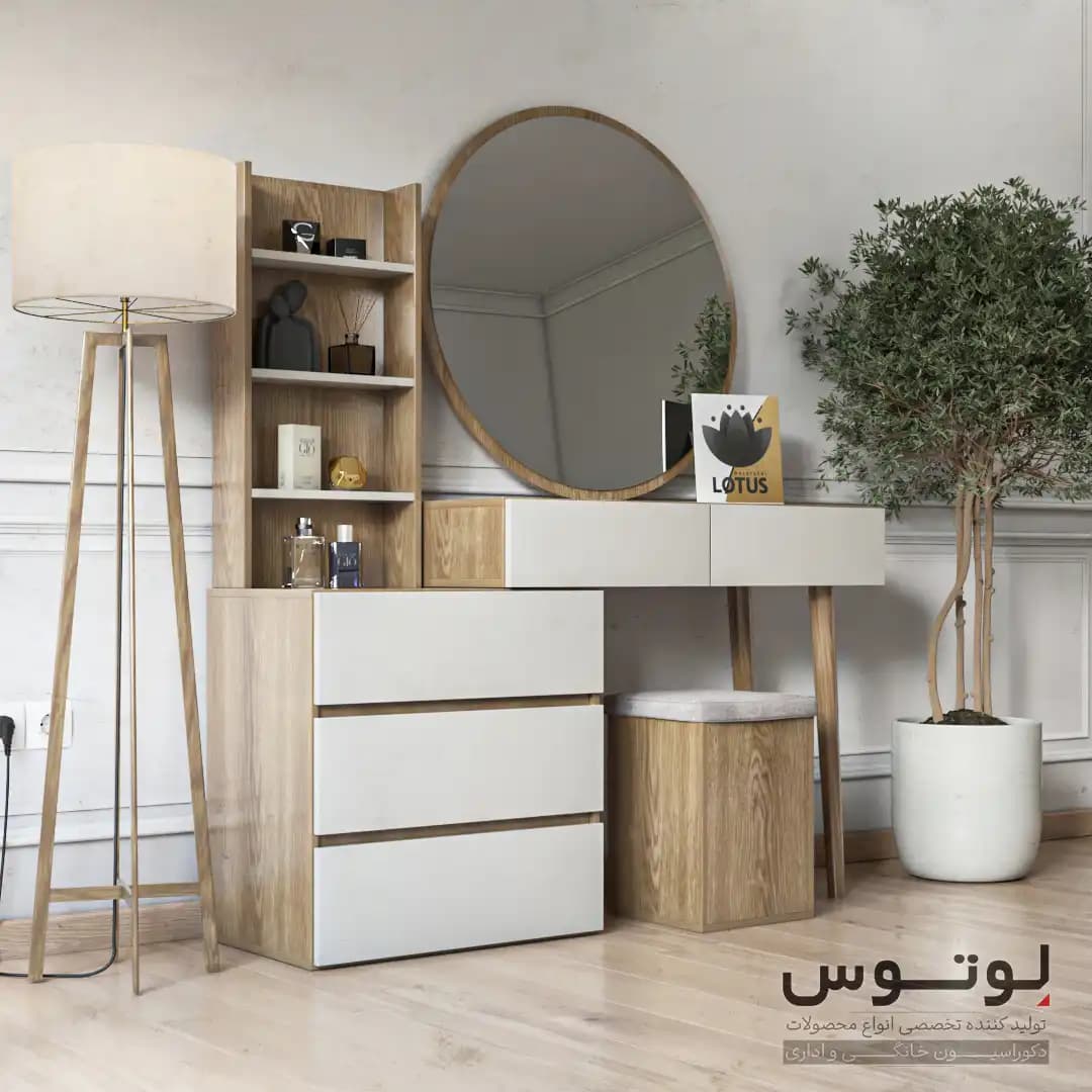 میز آرایش (مدل ایوان DT-3656) — تصویر ۹