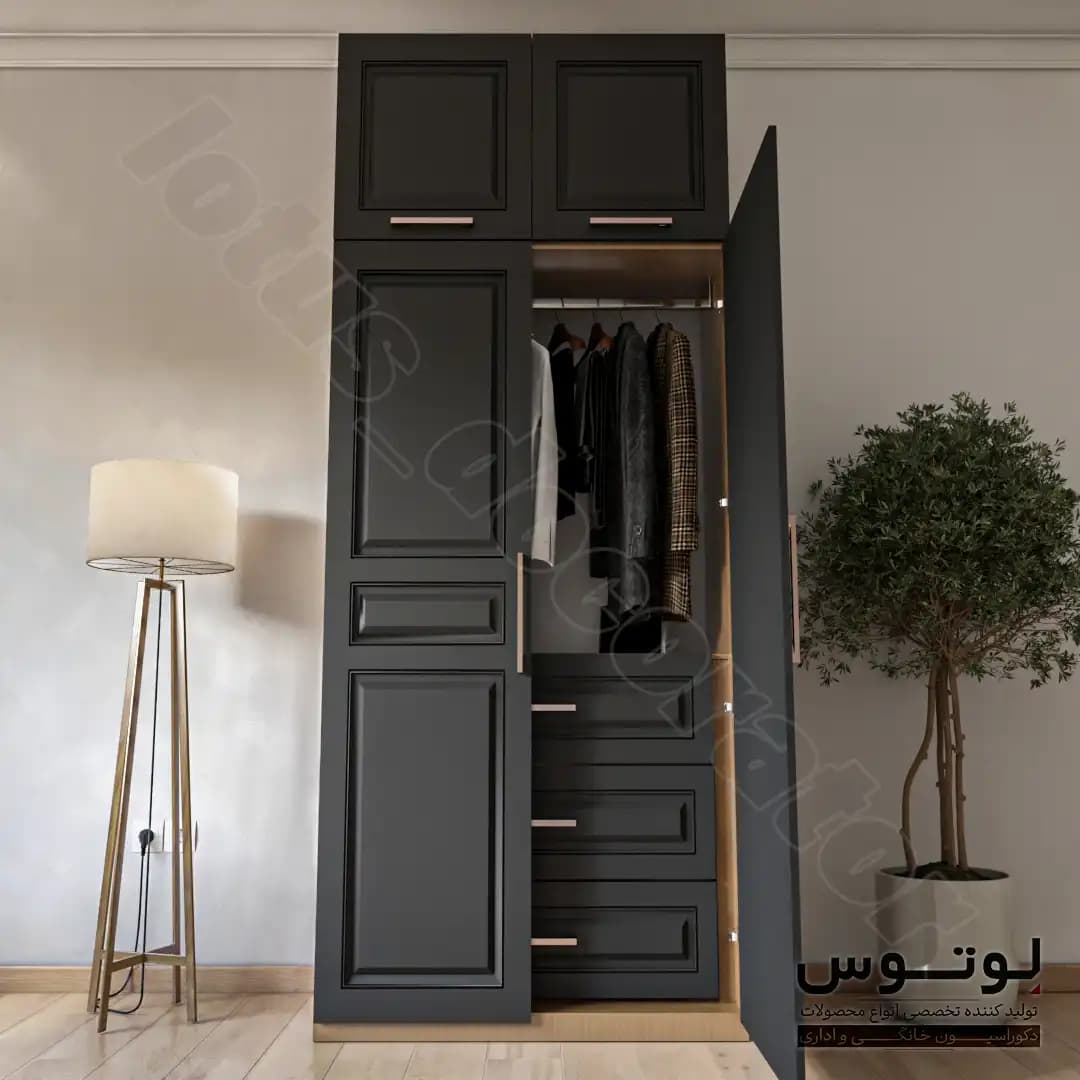 کمد لباس (مدل لِنا DT-6357) — تصویر ۴