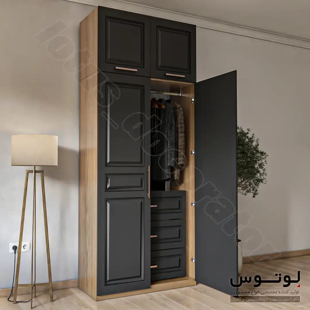 کمد لباس (مدل لِنا DT-6357) — تصویر ۳