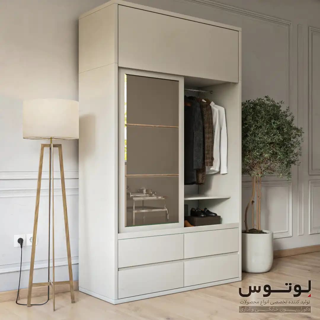 کمد لباس (مدل صوفیا DT-8561) — تصویر ۴