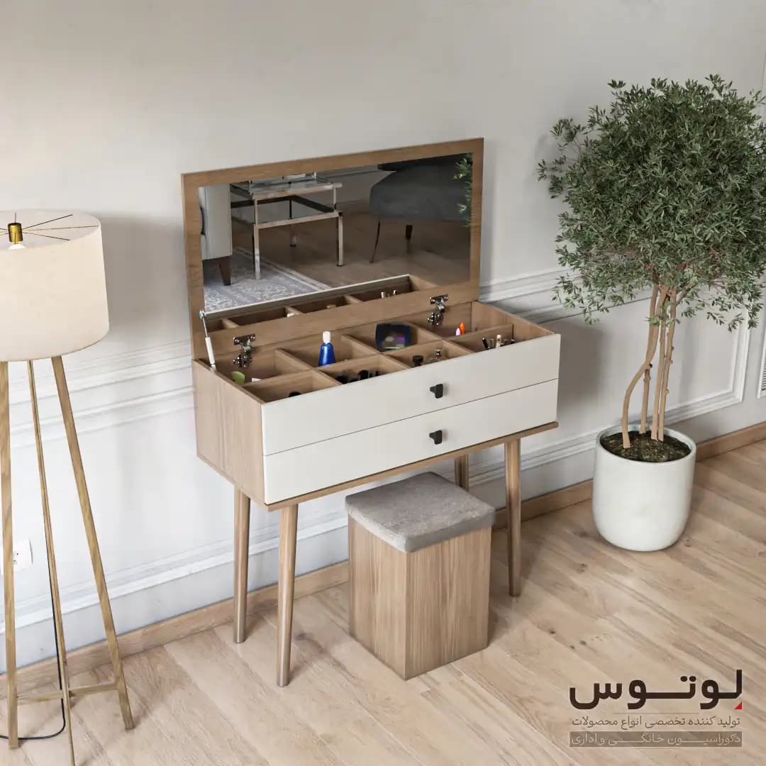 میز آرایش (مدل تیارا DT-6415) — تصویر ۸