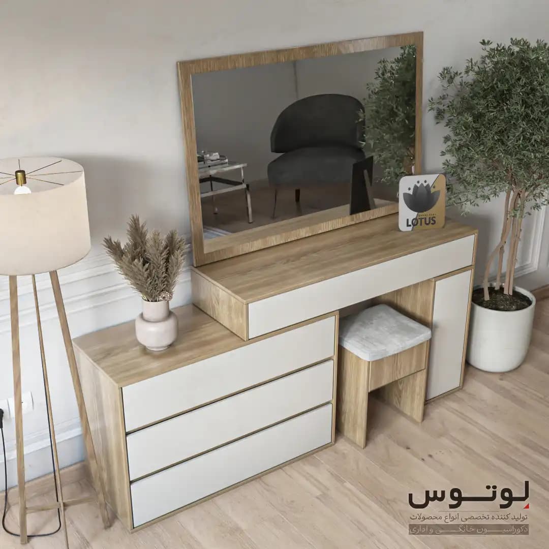 میز آرایش (مدل پرنیا DT-8214) — تصویر ۱۲